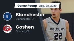 Recap: Blanchester  vs. Goshen  2020