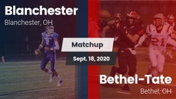 Matchup: Blanchester vs. Bethel-Tate  2020