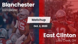 Matchup: Blanchester vs. East Clinton  2020