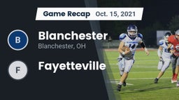 Recap: Blanchester  vs. Fayetteville 2021