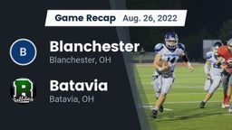 Recap: Blanchester  vs. Batavia  2022