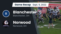 Recap: Blanchester  vs. Norwood  2022
