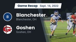 Recap: Blanchester  vs. Goshen  2022