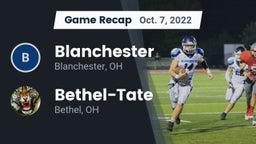 Recap: Blanchester  vs. Bethel-Tate  2022