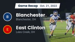 Recap: Blanchester  vs. East Clinton  2022