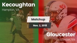 Matchup: Kecoughtan vs. Gloucester  2018