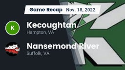 Recap: Kecoughtan  vs. Nansemond River  2022