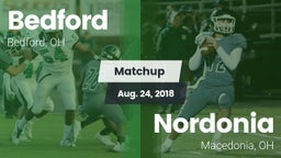Matchup: Bedford vs. Nordonia  2018