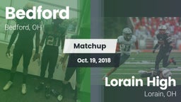 Matchup: Bedford vs. Lorain High 2018