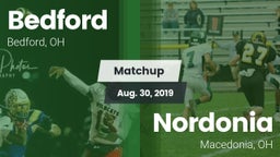 Matchup: Bedford vs. Nordonia  2019