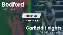 Matchup: Bedford vs. Garfield Heights  2019