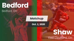 Matchup: Bedford vs. Shaw  2020