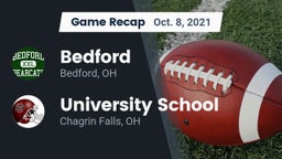 Recap: Bedford  vs. University School 2021