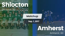 Matchup: Shiocton vs. Amherst  2017