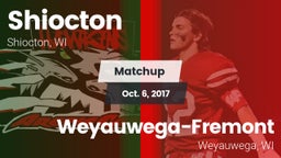 Matchup: Shiocton vs. Weyauwega-Fremont  2017