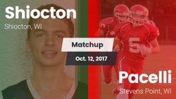 Matchup: Shiocton vs. Pacelli  2017