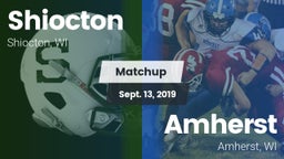 Matchup: Shiocton vs. Amherst  2019