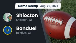 Recap: Shiocton  vs. Bonduel  2021