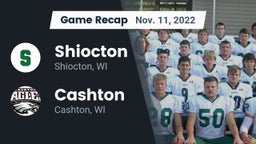 Recap: Shiocton  vs. Cashton  2022