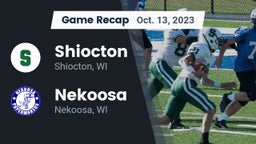 Recap: Shiocton  vs. Nekoosa  2023