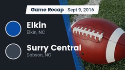 Recap: Elkin  vs. Surry Central  2016