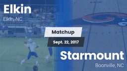 Matchup: Elkin vs. Starmount  2017