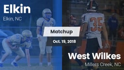 Matchup: Elkin vs. West Wilkes  2018