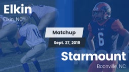 Matchup: Elkin vs. Starmount  2019
