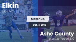Matchup: Elkin vs. Ashe County  2019