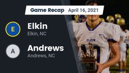 Recap: Elkin  vs. Andrews  2021