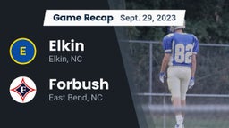 Recap: Elkin  vs. Forbush  2023