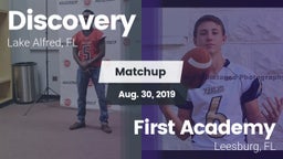 Matchup: Discovery High Schoo vs. First Academy  2019