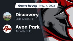 Recap: Discovery  vs. Avon Park  2022