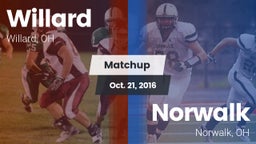 Matchup: Willard vs. Norwalk  2016