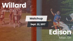 Matchup: Willard vs. Edison  2017