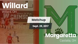 Matchup: Willard vs. Margaretta  2017