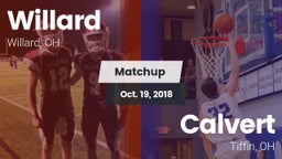 Matchup: Willard vs. Calvert  2018