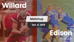 Matchup: Willard vs. Edison  2019