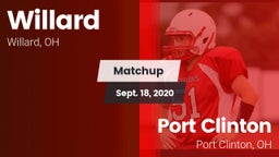 Matchup: Willard vs. Port Clinton  2020
