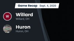 Recap: Willard  vs. Huron  2020