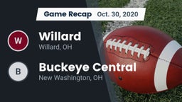 Recap: Willard  vs. Buckeye Central  2020