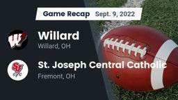 Recap: Willard  vs. St. Joseph Central Catholic  2022