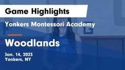 Yonkers Montessori Academy vs Woodlands  Game Highlights - Jan. 14, 2023