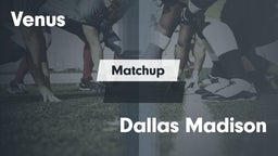 Matchup: Venus vs. Madison  2016
