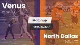 Matchup: Venus vs. North Dallas  2017