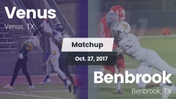 Matchup: Venus vs. Benbrook  2017