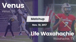 Matchup: Venus vs. Life Waxahachie 2017