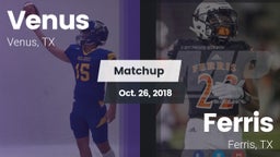Matchup: Venus vs. Ferris  2018