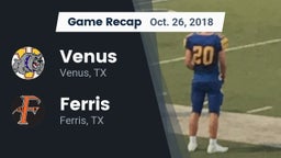 Recap: Venus  vs. Ferris  2018