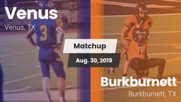 Matchup: Venus vs. Burkburnett  2019